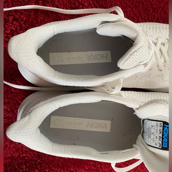 Men's Hoka Solimar White -- Size 10 - EUC! - Picture 9 of 10